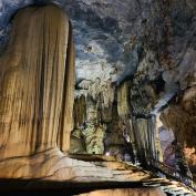 Inside Phong Nha caves