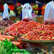 Kota Kinabalu food market