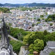 View over Himeji