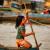 Girl on boat in Mekong Delta