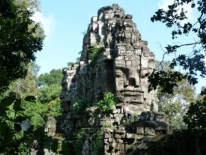 Angkor Wat faces