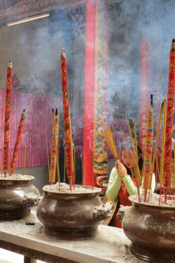Incense in Saigon 