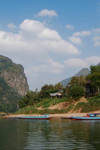 Boats in northern #Laos 