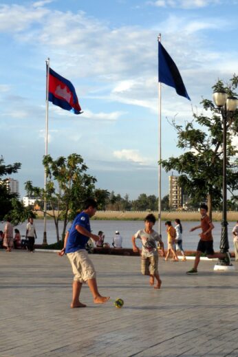 Football in Phnom Penh, Cambodia