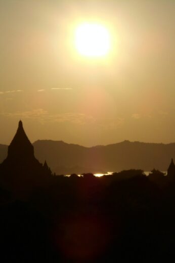 Stupa Sunsets - InsideBurma Tours