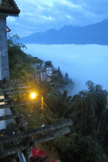 Above the clouds in Sapa
