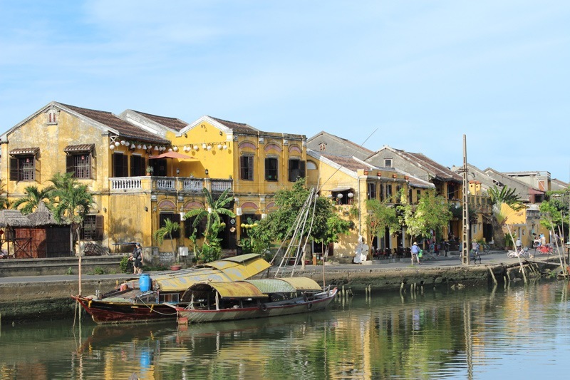 Down by the water in beautiful Hoi An