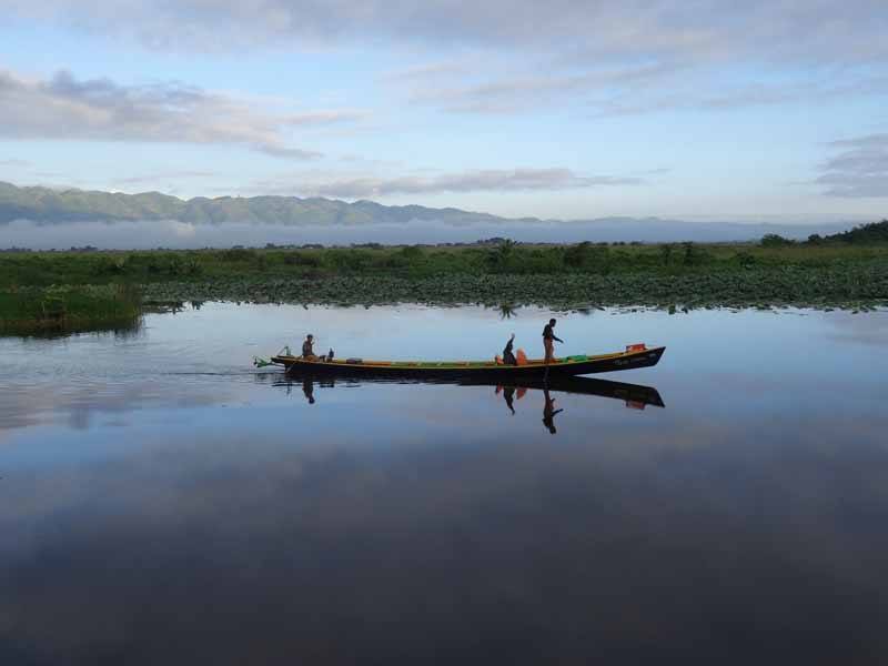 Stunning Inle Lake - all the better for the rains