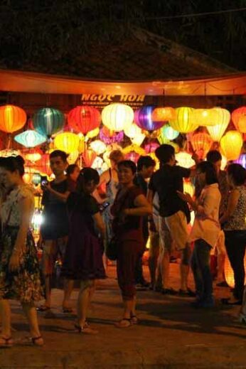 Hoi An's famous lanterns