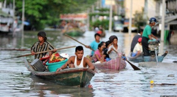 Flooding in Burma