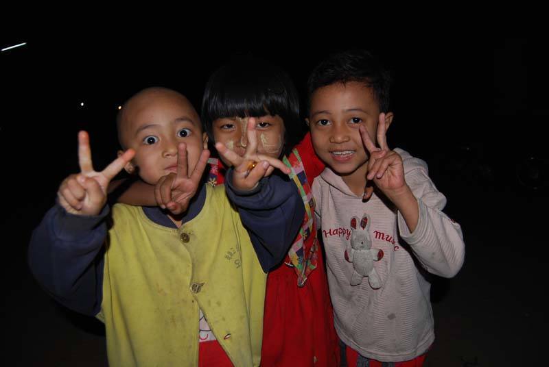 Kids in Burma