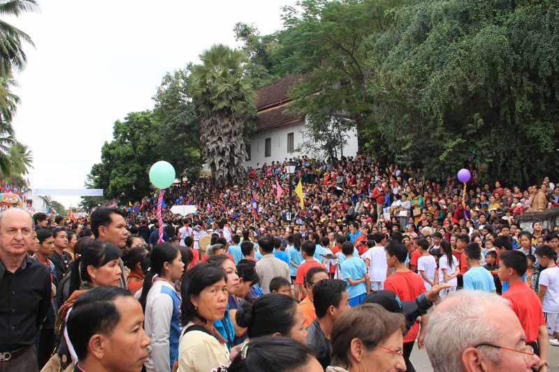 Thousands of people turned out for the celebrations