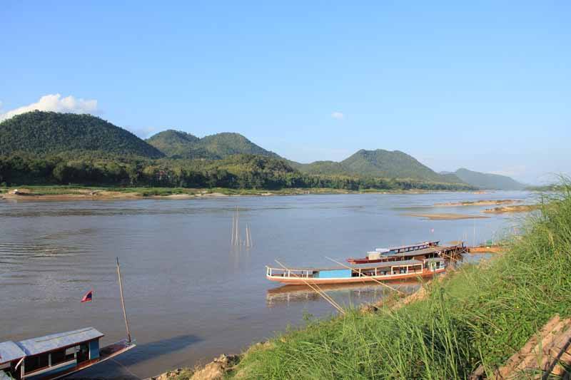 Out on the river near Luang Prabang