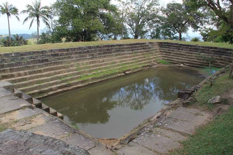 Bathing pool used during spiritual ceremonies