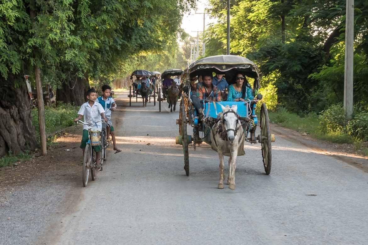 Burma's unusual transportation is just part of its attraction for families