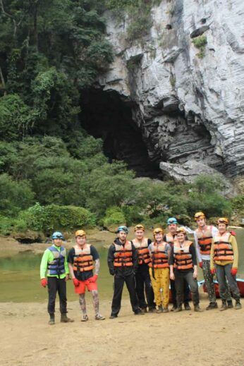 The Cloutmen cave trekking in Phong Nha
