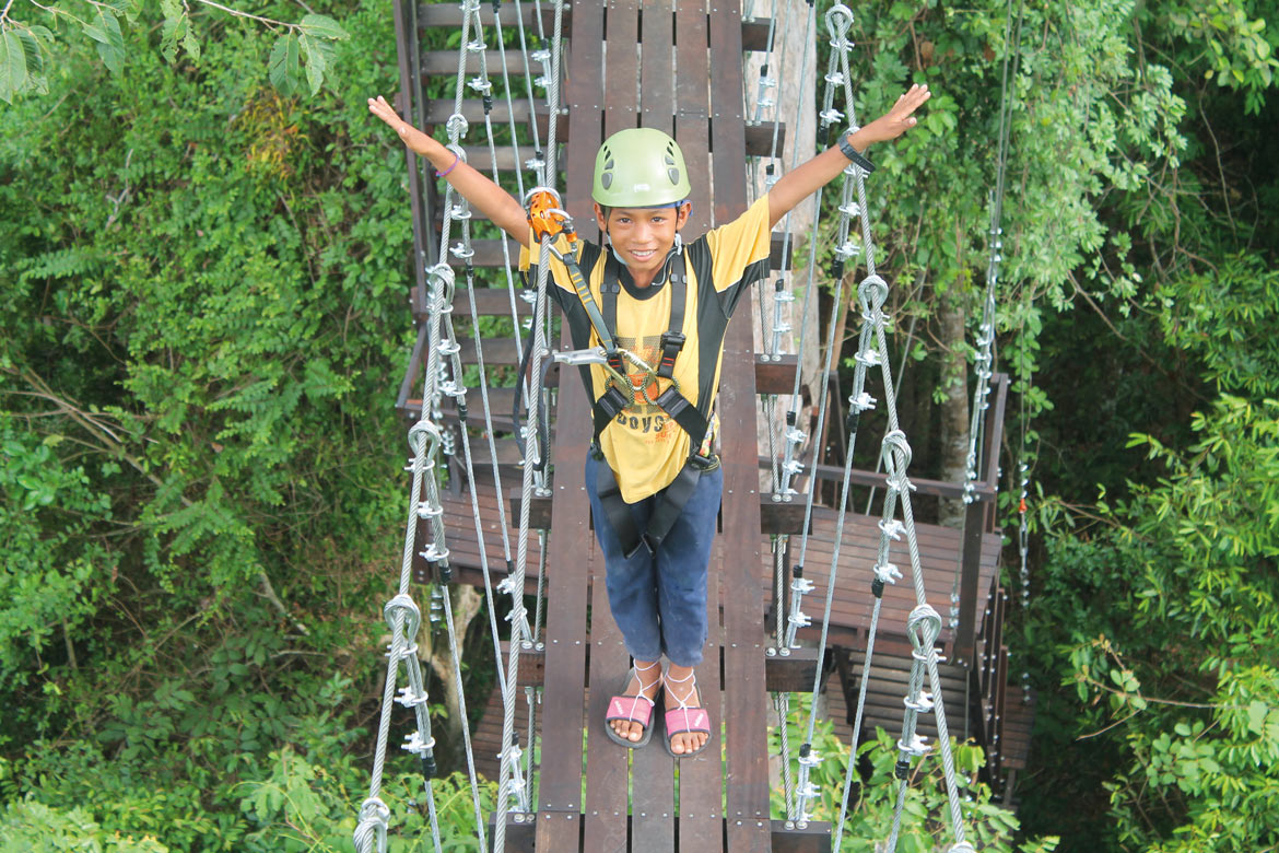 Flight of the Gibbon: and exciting treetop experience near Siem Reap
