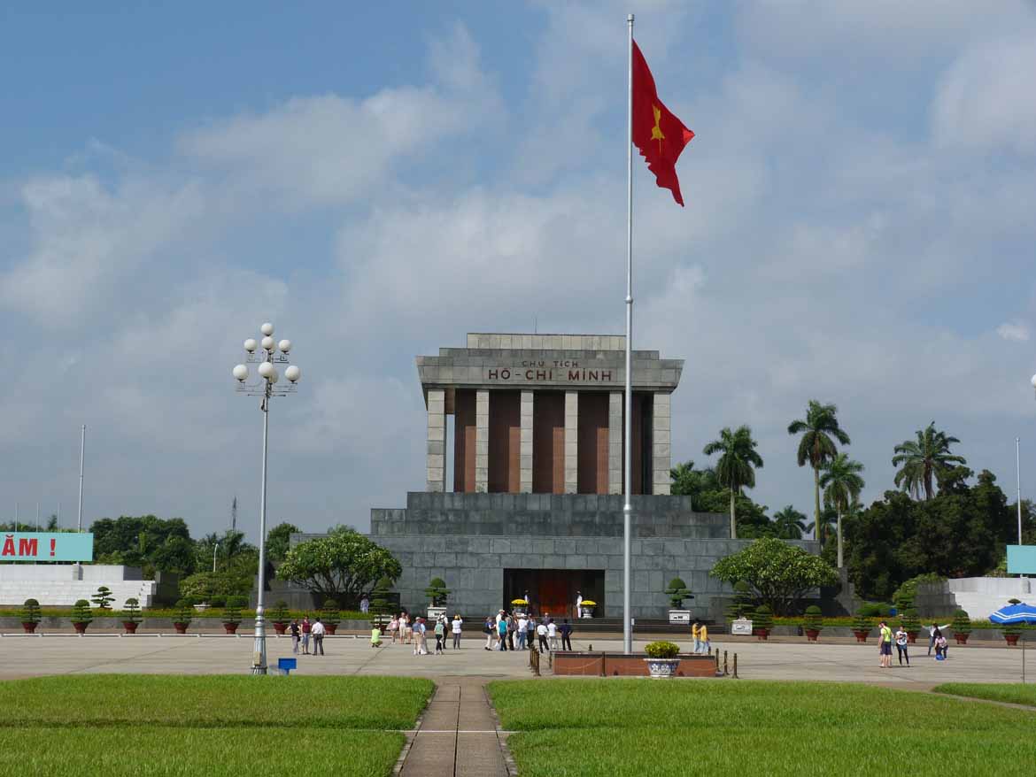 Ho Chi Minh's imposing Stalinist Mausoleum