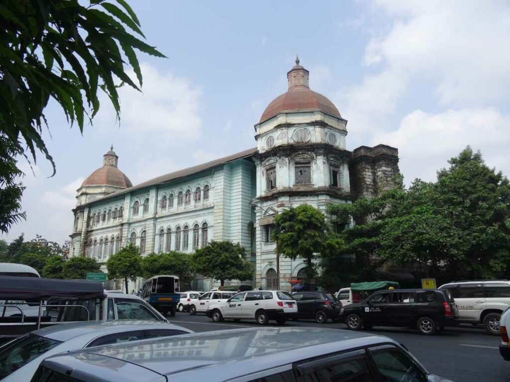 Yangon has some of Southeast Asia's best colonial architecture