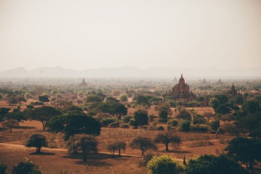 Pagoda in Bagan, Burma (Myanmar)