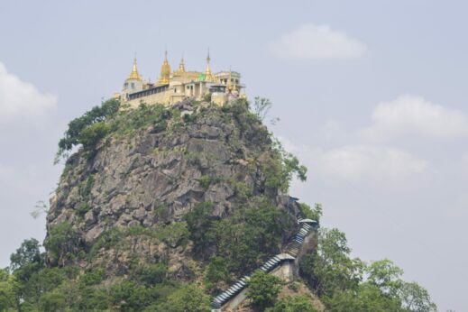 Mount Popa - Burma in May
