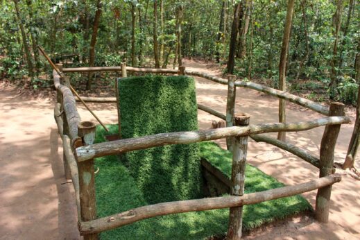 Traps at Cu Chi Tunnels