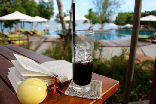 Coffee at a resort in Phu Quoc