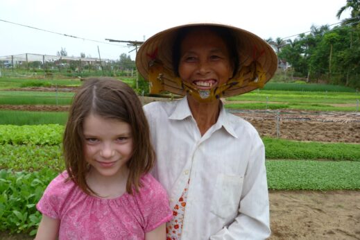 Local farmer in Vietnam