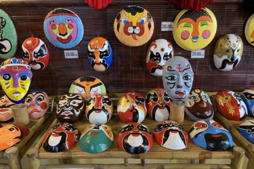 Traditional masks in Hoi An, Vietnam (2)