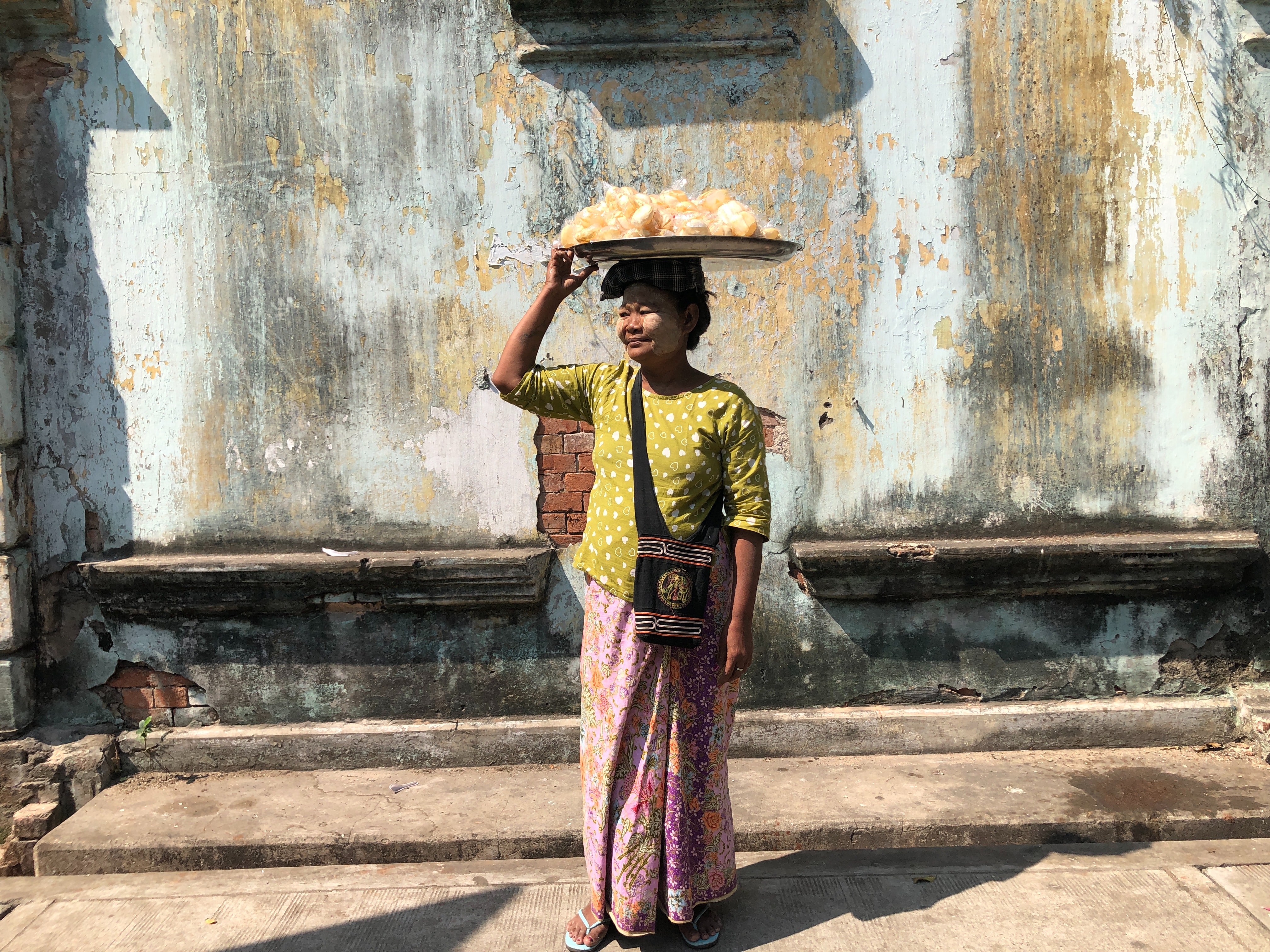 A woman in Yangon Myanmar
