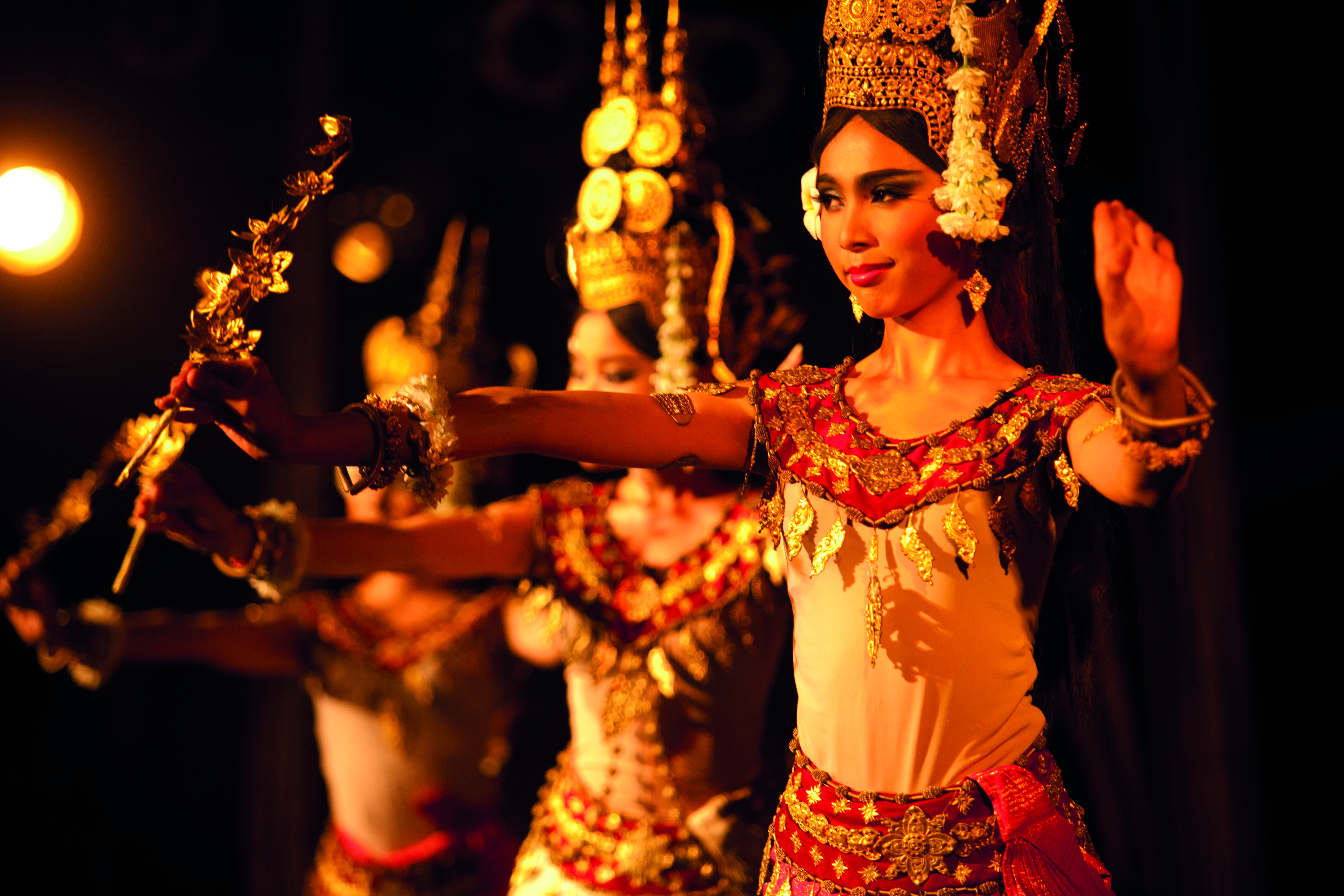 Dancer for Cambodian living arts