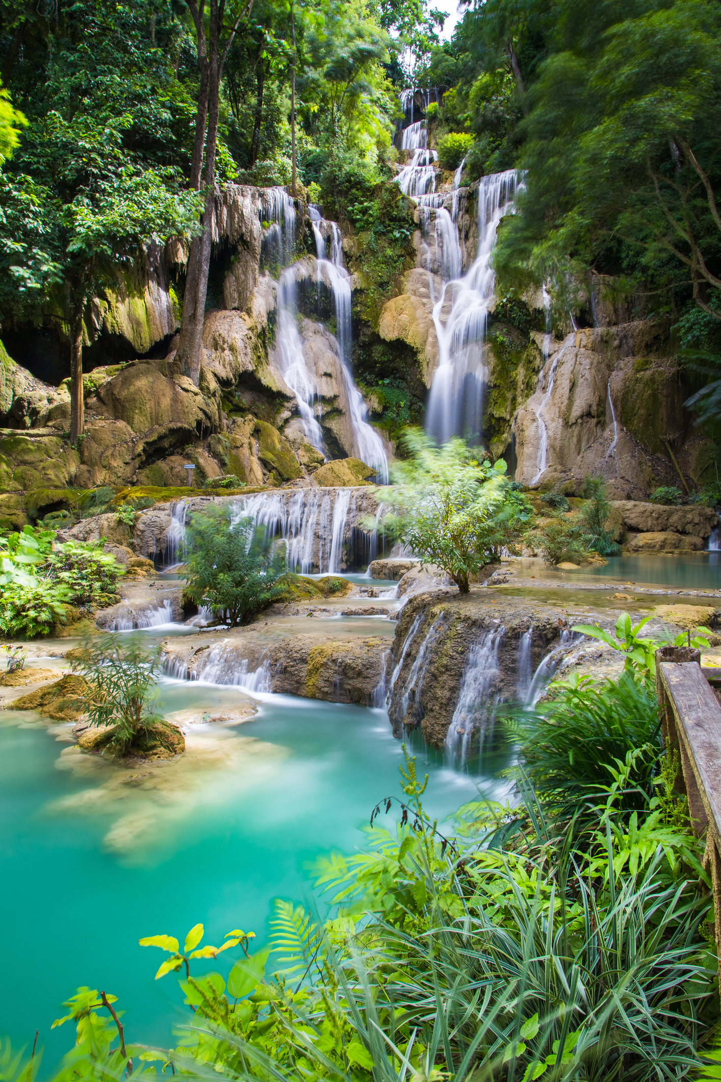 Kuang Si Waterfalls near Luang Prabang