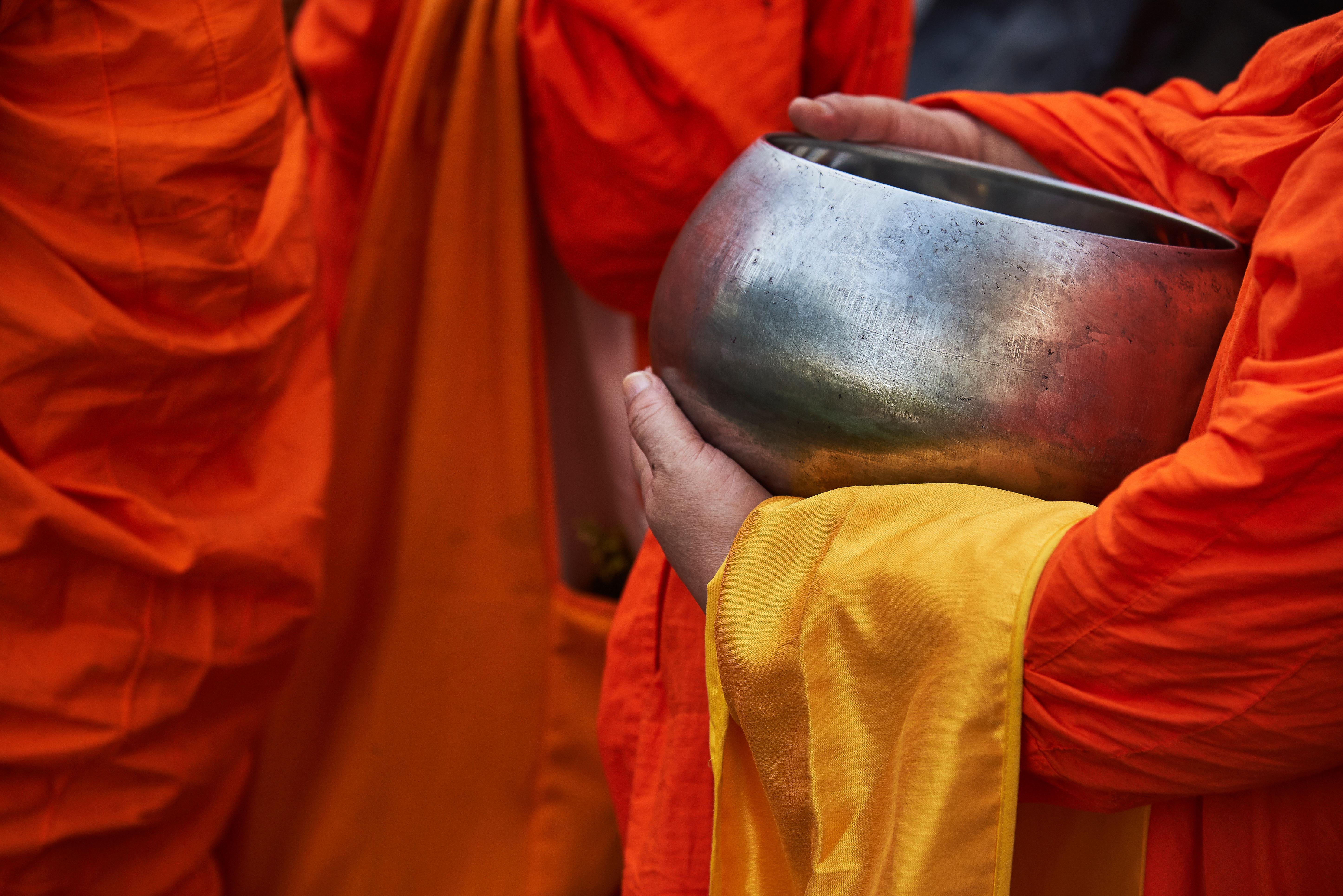 Alms - Luang Prabang - Shutterstock small.jpg Alms giving in Luang Prabang