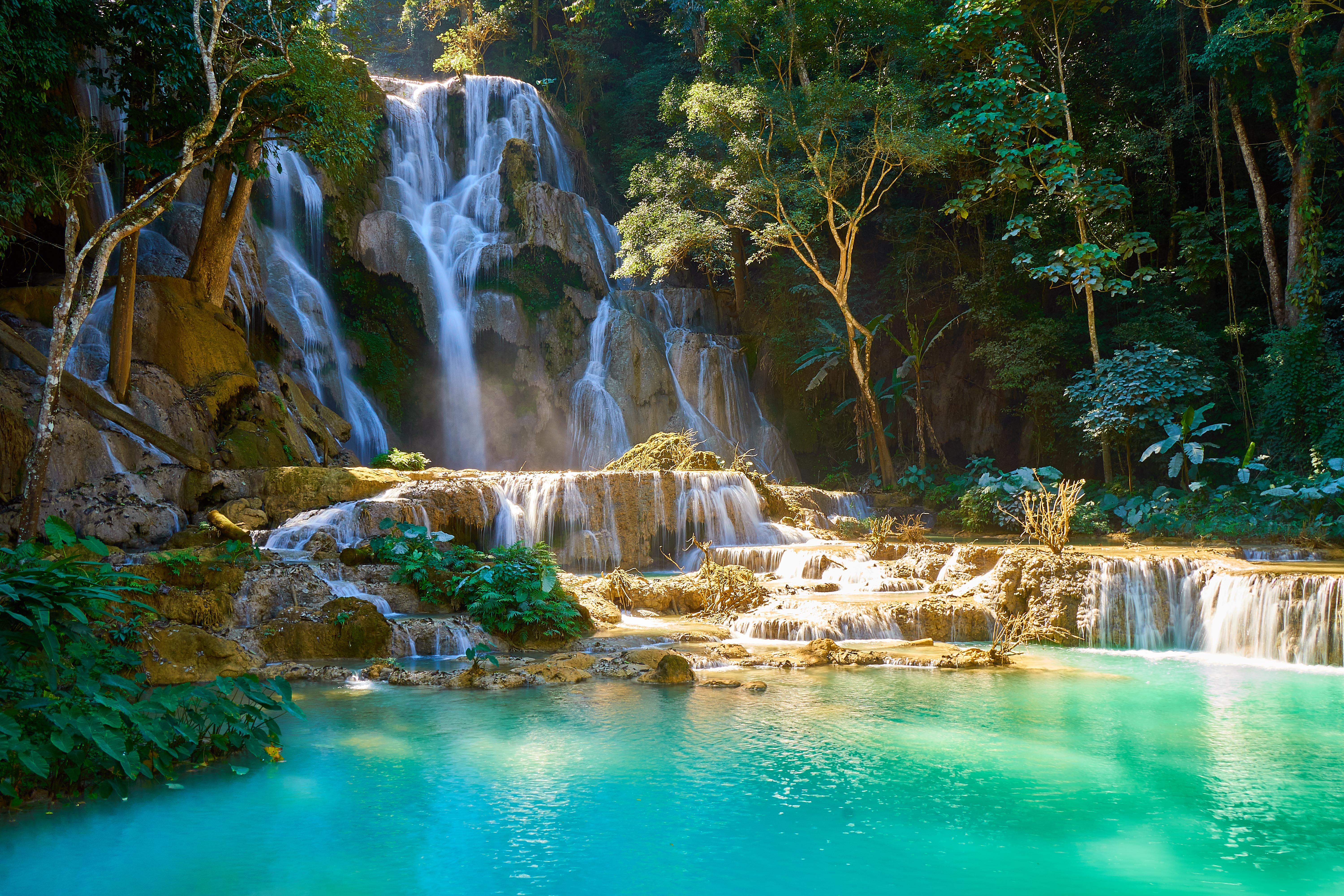 Kuang Si Waterfall - Luang Prabang - Shutterstock small.jpg Kuang Si Waterfall - Luang Prabang