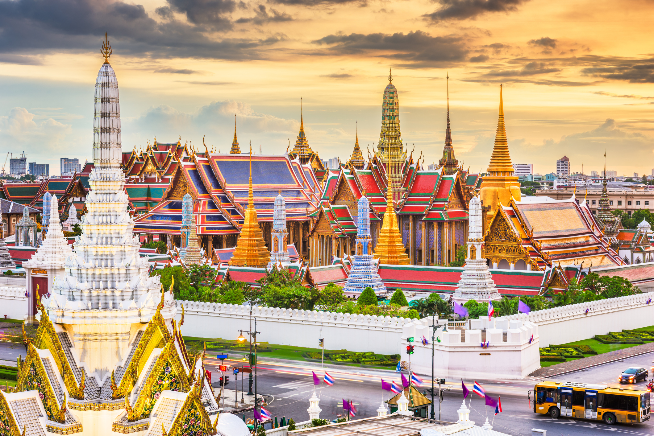 Bangkok_Temple of the Emerald Buddha and Grand Palace_iStock-1146493663_Sean Pavone.jpg Temple of the Emerald Buddha and Grand Palace, Bangkok