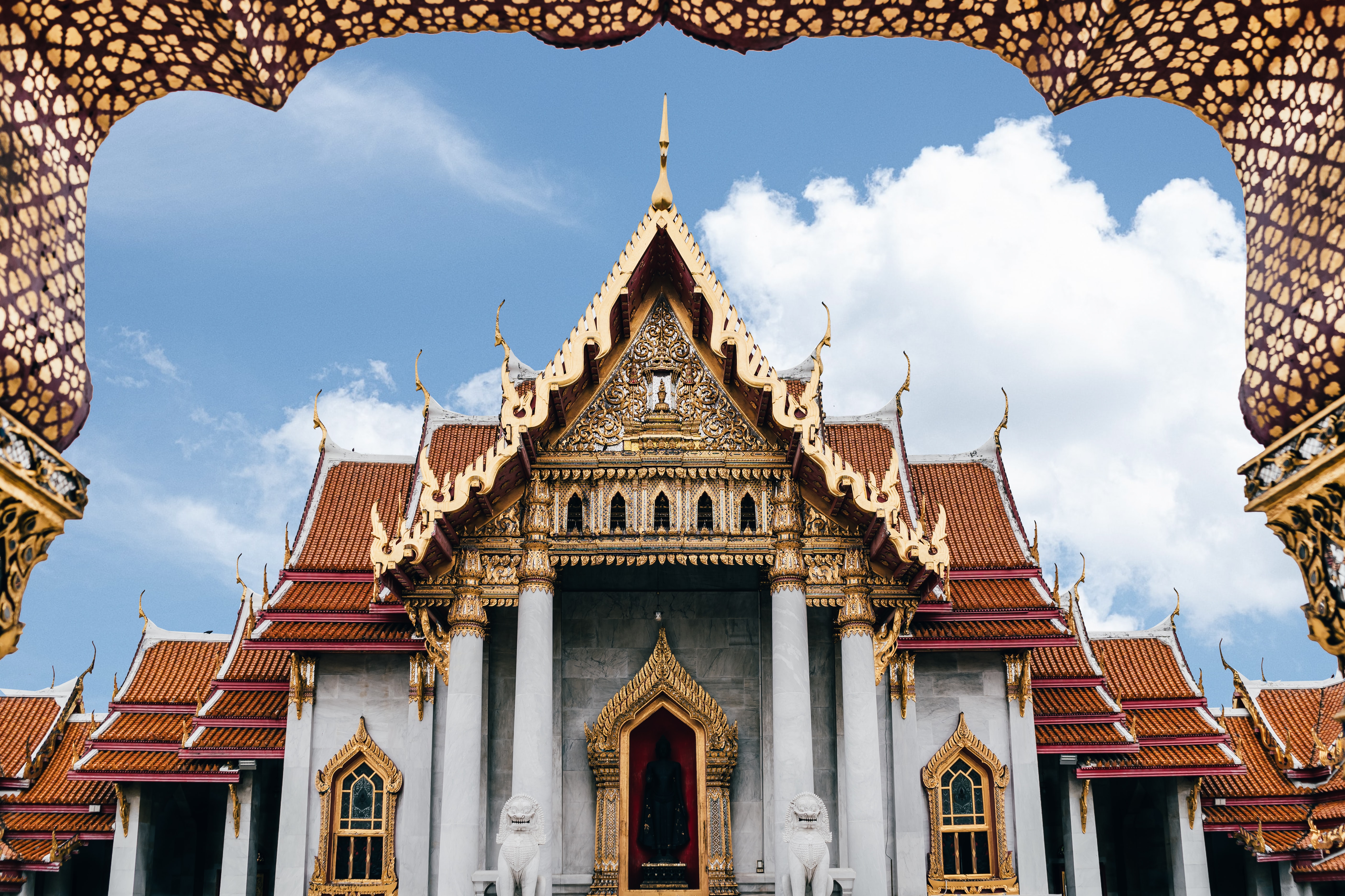 Temple exterior, Bangkok, Thailand