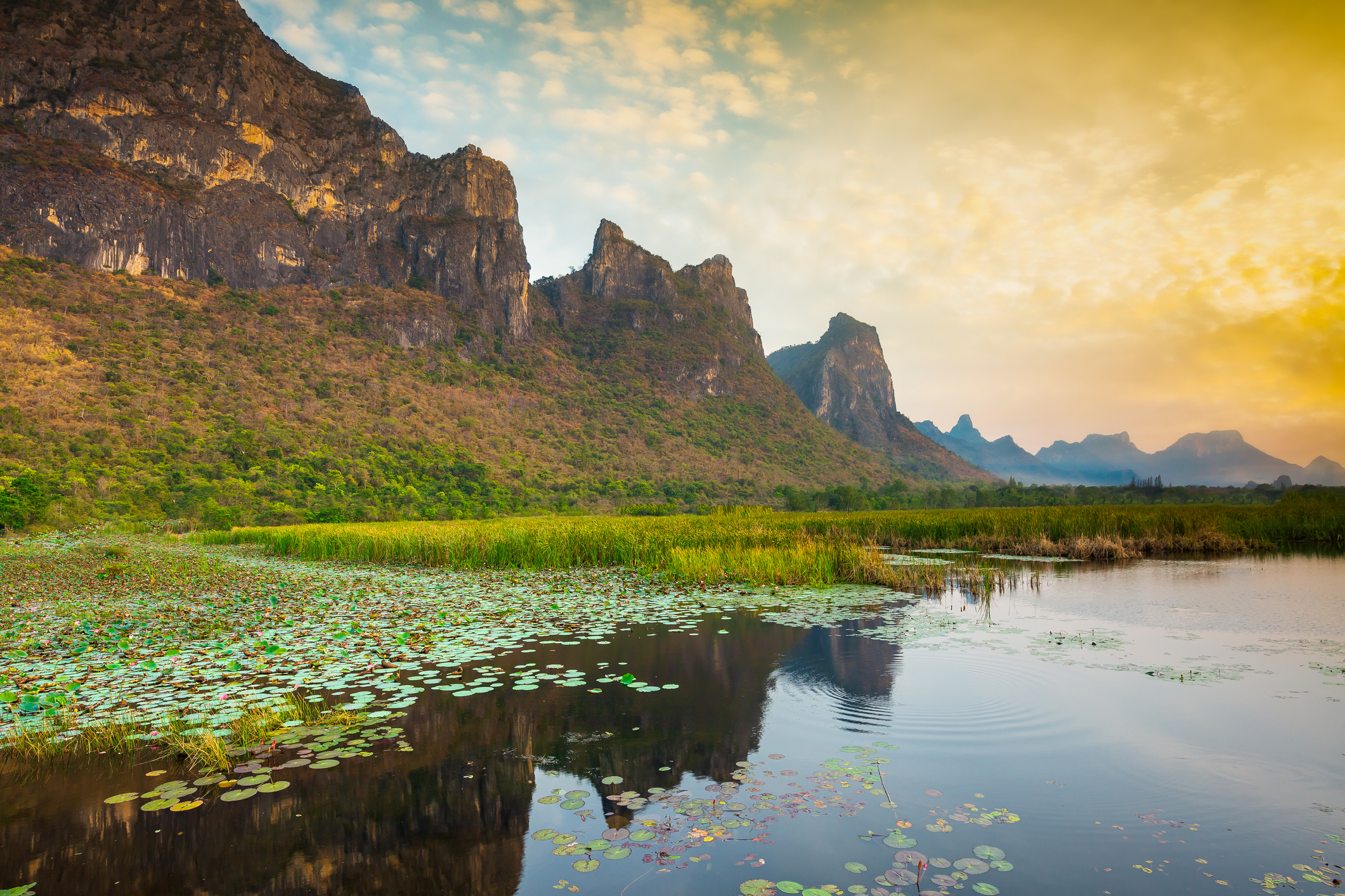 Kui Buri district in Thailand