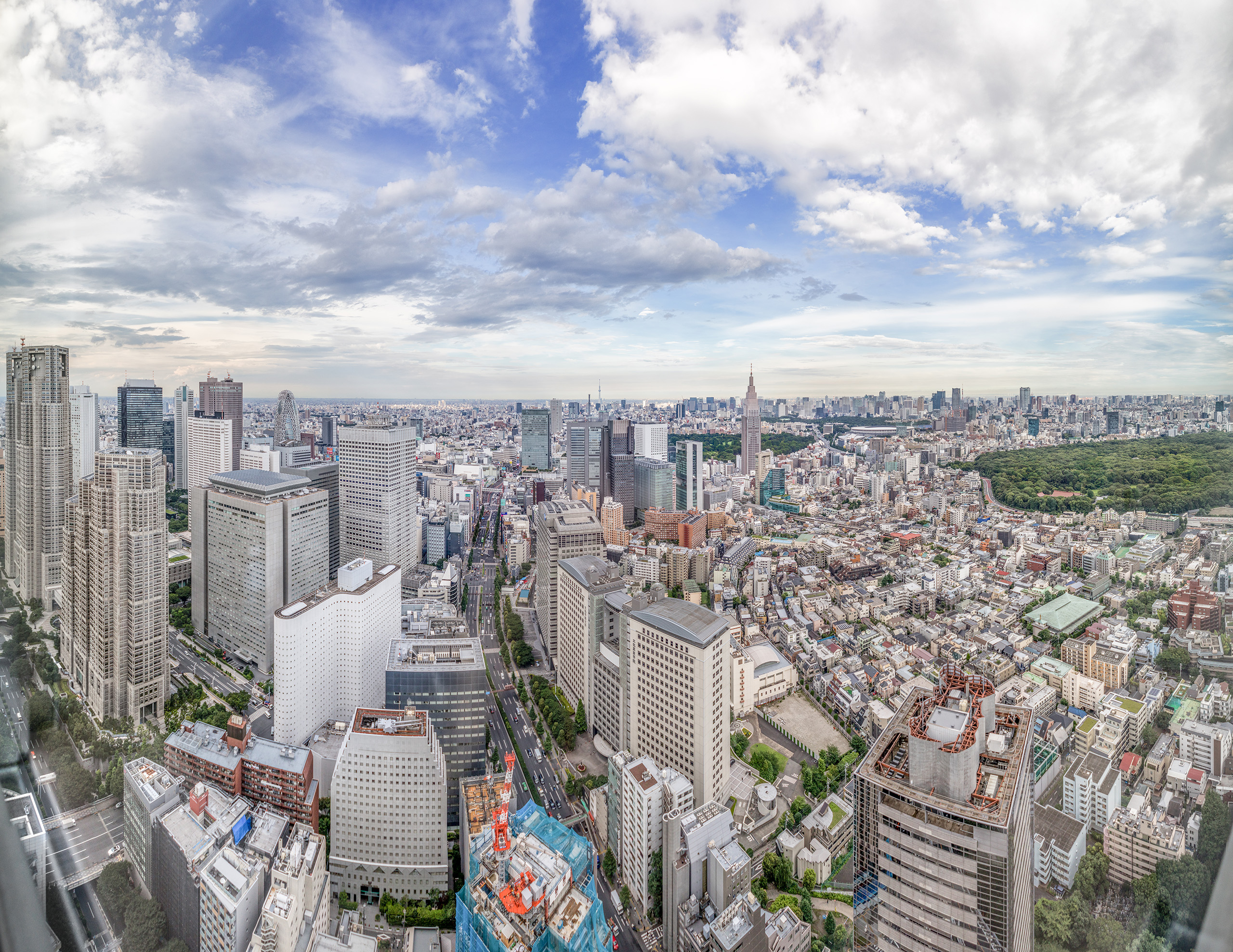 Place hero -Tokyo seen from Park Hyatt - Bruno Carillo.jpg Panoramic view of Tokyo seen from Park Hyatt hotel