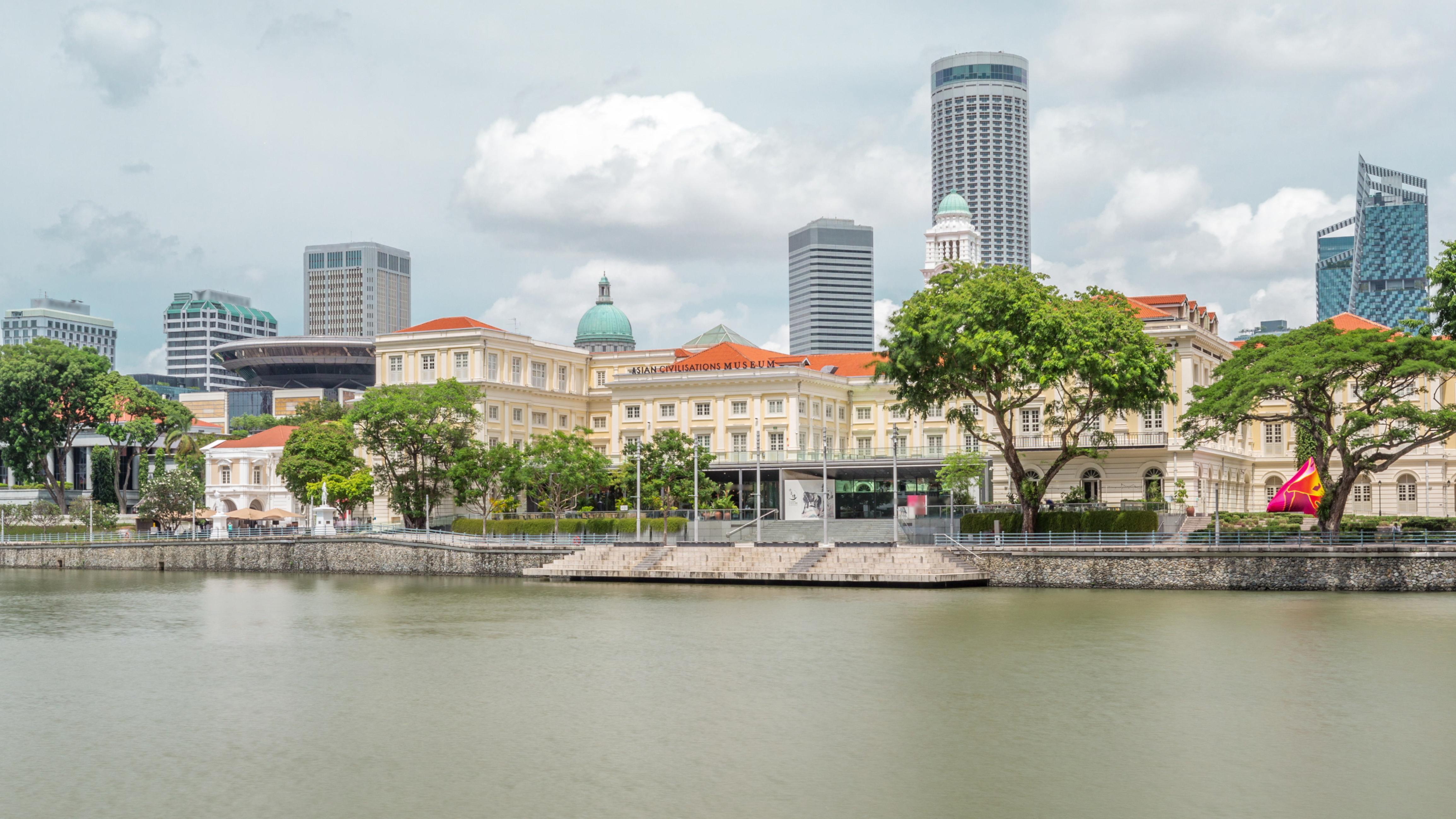 Singapore-Civic-District.jpg Colonial buildings along the riverside in Singapore