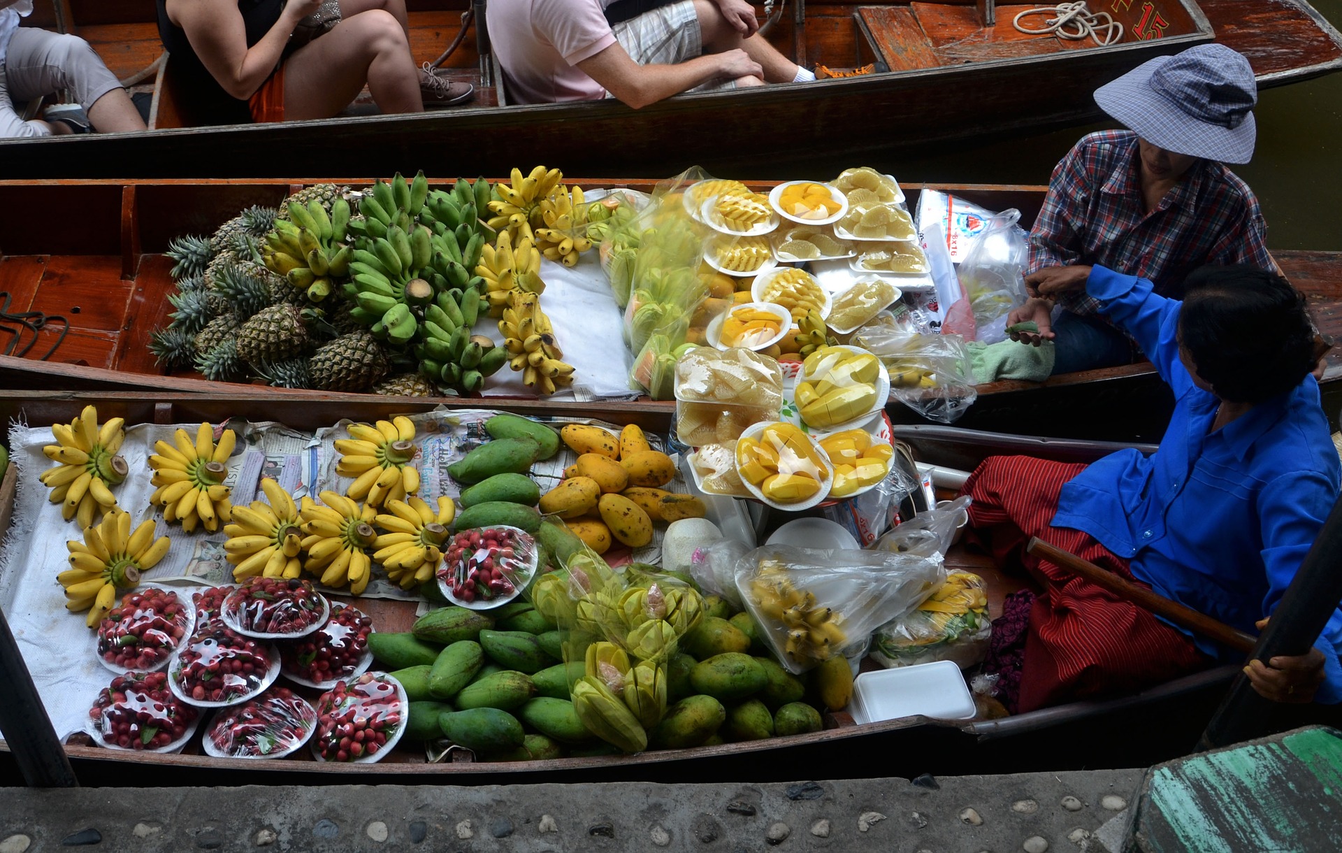 fruits-1023722_1920.jpg Fruit being sold on floating market in Bangkok