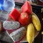 Dragonfruit, Lady Finger Bananas, Rose Apples and Watermelon