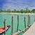 A wooden pier over turquoise water in Koh Rong