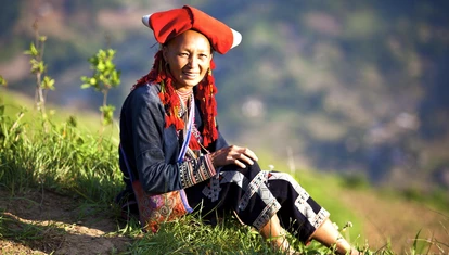 Meeting the local people