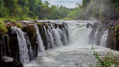 Tad Fane waterfall at Bolaven Plateau