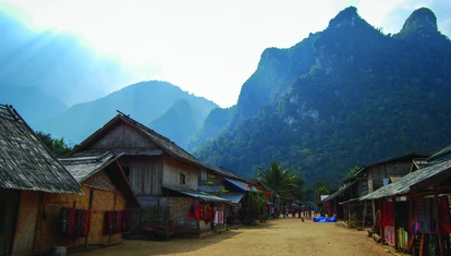 Nong Khiaw town