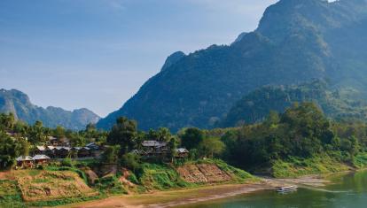 Riverside in Nong Khiaw