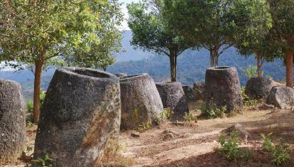 Plain of Jars in Phonsavan