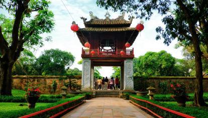 Temple of Literature in Hanoi