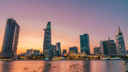 Ho Chi Minh City skyline