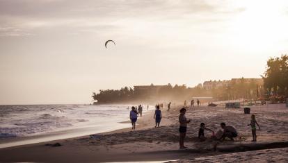 On the beach at Mui Ne